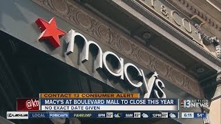 Macys at Boulevard Mall will close this year [upl. by Alpers]