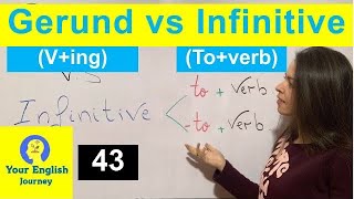 Gerund Vs Infinitive درس [upl. by Onit]