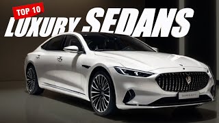 Top 10 Luxury Sedans 2024 Exclusive 🥂 [upl. by Sanson140]