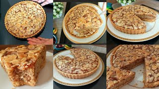 تارت اللوز  Amandine recette tarte aux amandes inratable [upl. by Nairahcaz753]