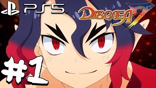 Disgaea 7 Vows of the Virtueless PS5 Gameplay Walkthrough Part 1  Episode 1 4K 60FPS [upl. by Sholom729]