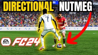 How to do Directional Nutmeg in FC 24  Nutmeg Tutorial EA Sports FC 24 fc24 [upl. by Lindbom]