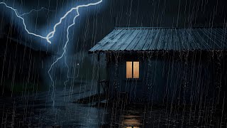 Barulho de Chuva para Dormir Profundamente e Relaxar  Som de Chuva e Trovões à Noite  ASMR Sleep [upl. by Kyre]