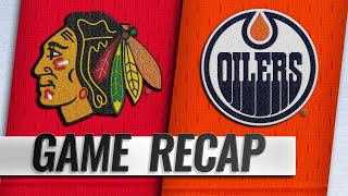 Koskinen records first NHL shutout in 40 Oilers win [upl. by Hartzel]