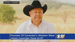 Founder Of Cavenders Western Wear Chain Dies In Texas [upl. by Melia]