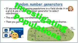 Investigating population Alevel Biology [upl. by Etnaik]