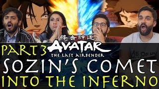 Avatar The Last Airbender  3x20 Sozins Comet Pt 3 Into the Inferno  Group Reaction [upl. by Nrojb]