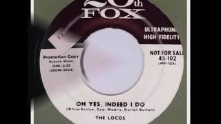 LOCOS  OH YES INDEED I DO  PROFESSOR LOCO  20TH FOX 102  1958 [upl. by Nolasba]