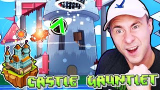 NEW Geometry Dash 22 Gauntlet JUST DROPPED  Castle Gauntlet COMPLETE [upl. by Jak]