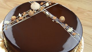 Recette 24  Glaçage MIROIR à base de cacao [upl. by Ezzo]