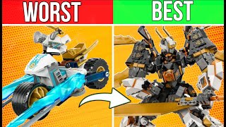 Ranking the LEGO Ninjago Summer 2024 Sets  Worst to Best [upl. by Adnolehs]