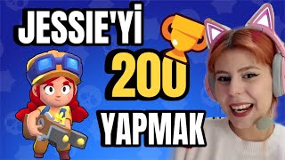 JESSIE 200 KUPA YAPMAK I SIFIRDAN BRAWL STARS BÖLÜM 14 [upl. by Alys]