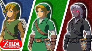 How to Get ALL Classic Link Outfits in Breath of the Wild [upl. by Fen620]