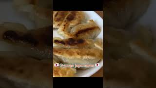 Gyoza japonesa 🥟  gyoza a la plancha  cocina japonesa  shorts [upl. by Rennane]