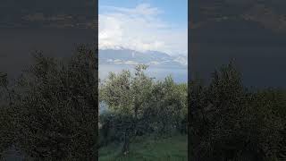 Beautiful view of Lake Garda from Crero  Lake Garda Italy [upl. by Dolphin538]