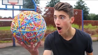 INSANE RUBBER BAND FOOTBALL [upl. by Aciraa]