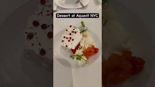 Aquavit  Michelin Restaurants in NYC [upl. by Meridel]