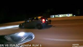 1000HP AWD Honda vs 1200HP Trans AM [upl. by Noemys]