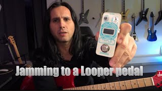 Checking out the Donner Triple Looper pedal [upl. by Niliac]