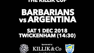 Get ready for the Barbarians v Argentina [upl. by Repsag]