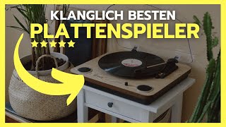 ✅ Plattenspieler Test 2023 ► die BESTEN Plattenspieler  Kaufberatung [upl. by Johan776]