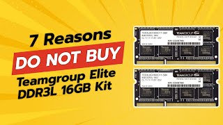 DONT BUY TEAMGROUP Elite DDR3L 16GB Kit Before Watching This Video 🚫💻 [upl. by Dimitris861]