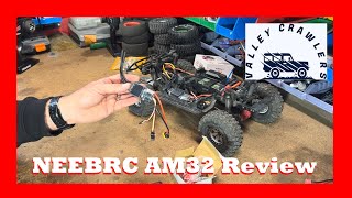 NEEBRC AM32 Crawler ESCMotor Combo Review [upl. by Yggep]