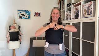 How to use the Boppy ComfyFit Carrier with your newborn [upl. by Garnette]