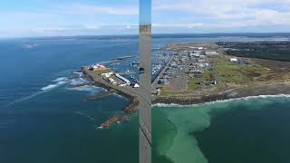 Aerial Views over Westport WA March 17th 2018 [upl. by Htebilil272]