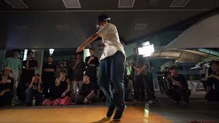 Kashiwa City Footwork Battle vol4 Toprock Battle Final [upl. by Malachy709]