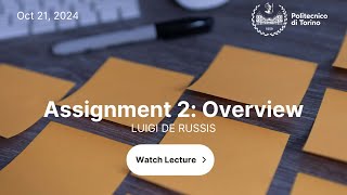 HCI2024  Lecture 9b  Assignment 2 overview [upl. by Roots]