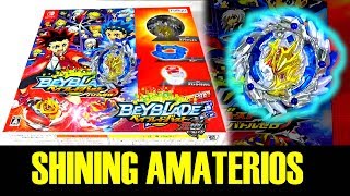 SHINING AMATERIOS 3 DESTROY LIMITED EDITION Unboxing amp Review Beyblade Burst Battle Zero [upl. by Engedus]