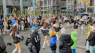 Carnival Germany 2023  Fasching umzug Frankfurt am Main [upl. by Arahsat]