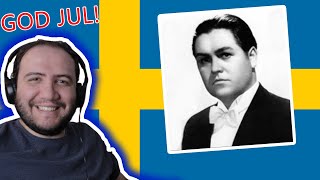 MERRY CHRISTMAS SWEDEN Jussi Bjørling  O helga natt original  TEACHER PAUL REACTS [upl. by Siloa]