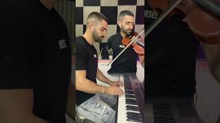 Masha’er  Sherine  Piano and Violin cover feelings lovemusicpianoviolinshorts lovearabian [upl. by Mihe]