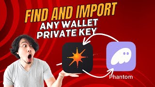 How to find any wallet key phraseprivate key and import it in another app [upl. by Otrebogad]