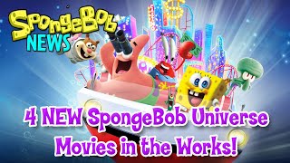 SpongeBob Movie 4 amp 3 SpinOff Movies are in the Works Plus SB x Casetify Collab  SpongeBob News [upl. by Aek]