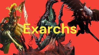 Eldar Exarchs 101 Warhammer 40k Lore [upl. by Joash]