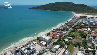 Voo de drone na Praia dos Ingleses  Florianópolis  SC [upl. by Otter405]