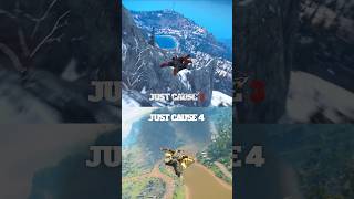 Just Cause 3 VS Just Cause 4 Graphics and Gameplay Comparison shorts gaming [upl. by Catina]