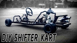 Build a Shifter Kart at Home  DIY F1 Gokart v3  Tutorial [upl. by Leorsiy916]