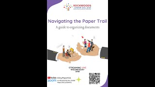 Navigating the Paper Trail  A Guide to organizing documents [upl. by Enilreug]