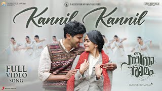 Kannil Kannil Video  Sita Ramam Malayalam  Dulquer  Mrunal  Vishal  Hanu Raghavapudi [upl. by Odessa]