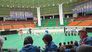 Wonkwang University Performance during Evacuation Day of World Scout Jamboree 2023 [upl. by Otxilac410]