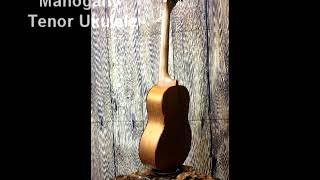 Snail UKT 518E Mahogany Tenor Ukulele [upl. by Melitta]