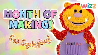 Drawing For Kids  Month of Making  Learn To Draw With Squiglet  Get Squiggling [upl. by Madlen]