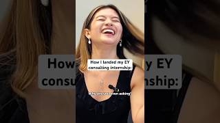 How I landed my EY consulting internship in second year intern consulting internship career [upl. by Yci272]