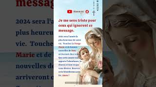 🇫🇷Je me sens triste pour ceux qui ignorent ce message 🌹  foi  catholique  chretien france dieu [upl. by Saxen]