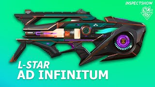 APEX LEGENDS LSTAR Ad Infinitum  Legendary Skin [upl. by Karmen]