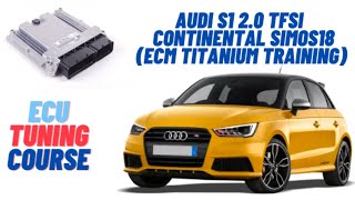 TFSI 20 engine ECU tuning training ECM titanium course [upl. by Leotie]